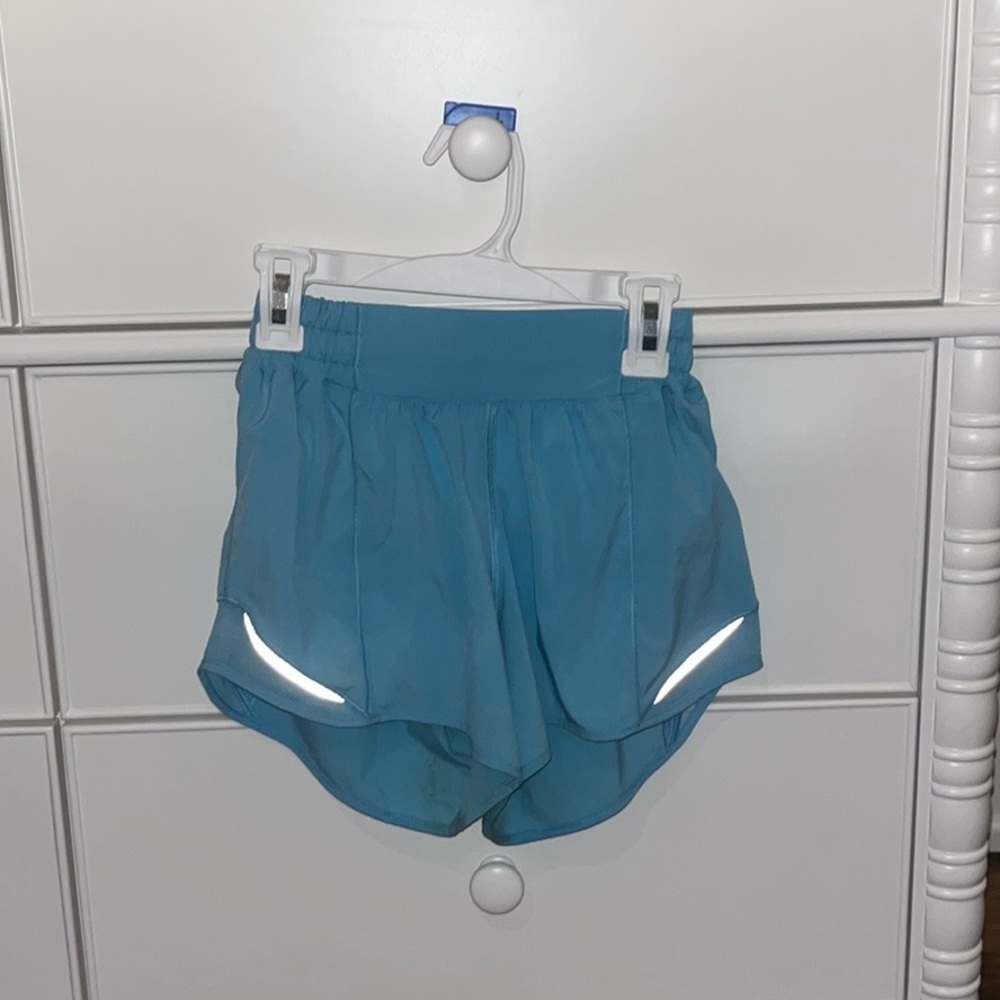 Women's Blue Athletic Shorts